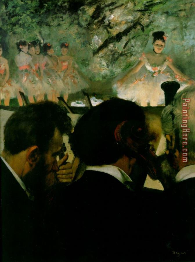 Edgar Degas Orchestra Musicians